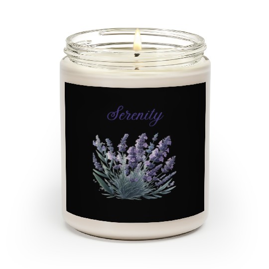 Lavender Serenity: A Symbol of Peace Scented Candles