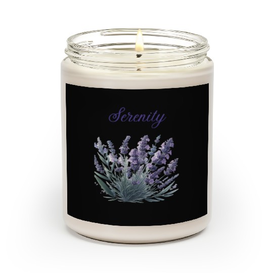 Lavender Serenity: A Symbol of Peace Scented Candles