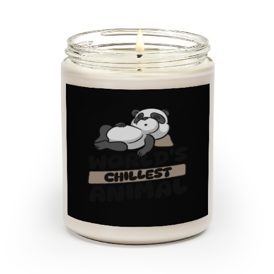 World's Chillest Animal Panda Bear Friend Giant Scented Candles
