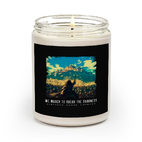 Fantasy Warrior Scented Candles