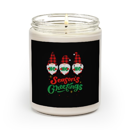 Seasons Greeting With Nome Scented Candles