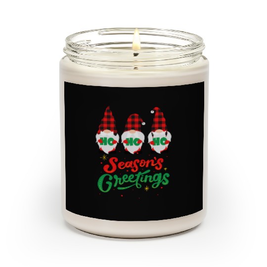 Seasons Greeting With Nome Scented Candles