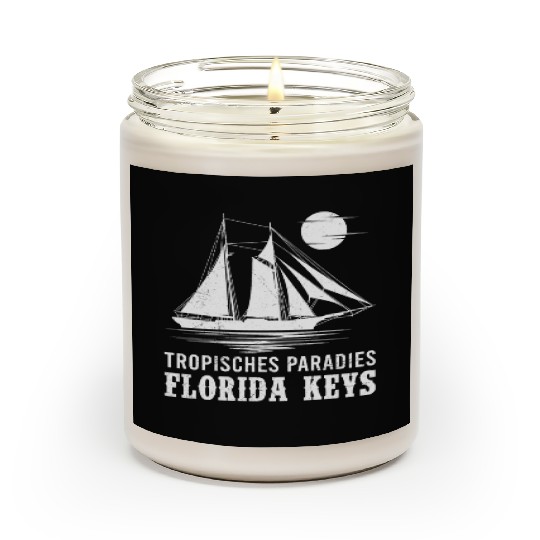 Florida TROPICAL PARADISE KEY-WEST COAST Scented Candles
