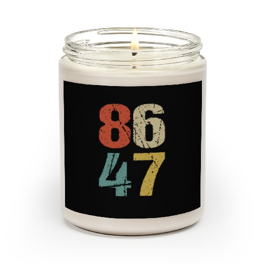 Anti-Trump - 86 47 I Scented Candles