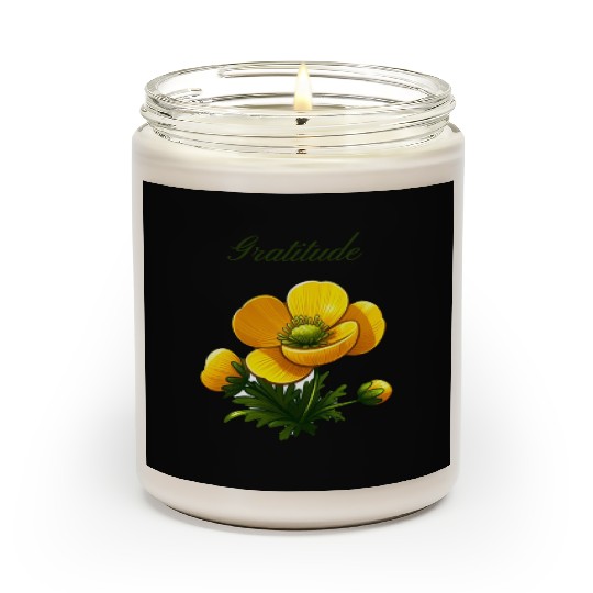 Buttercup Bliss: A Symbol of Gratitude and Cheer Scented Candles