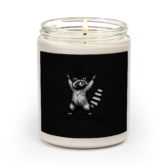 Stay Trashy Raccoon squad Scented Candles