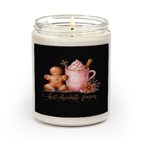 Hot Chocolate Season Scented Candles