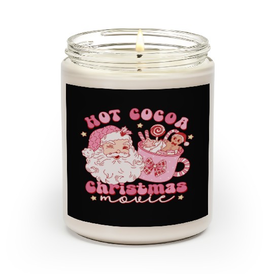 Hot cocoa Christmas movie Scented Candles
