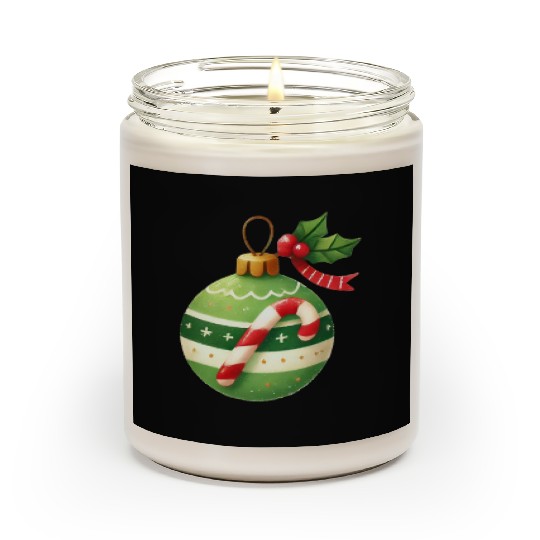 Merry Christmas, Christmas Coquette Bow Scented Candles