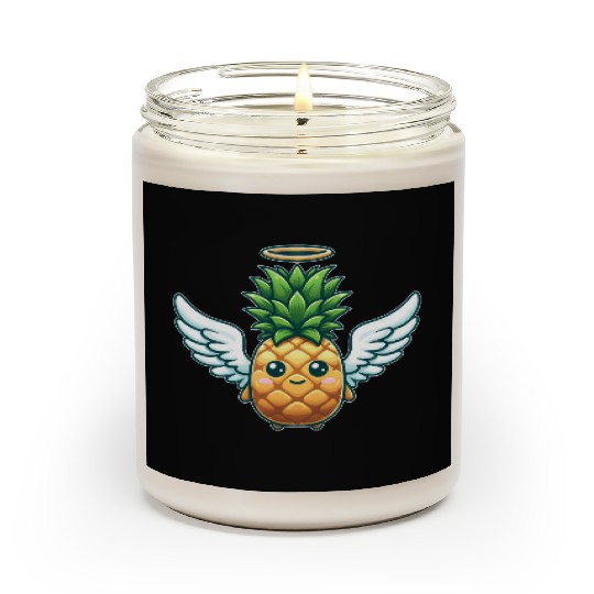 Angel Pineapple with Wings Fruity Scented Candles