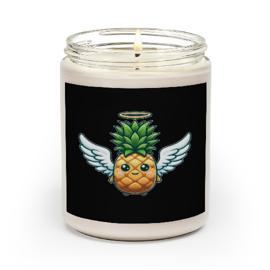Angel Pineapple with Wings Fruity Scented Candles