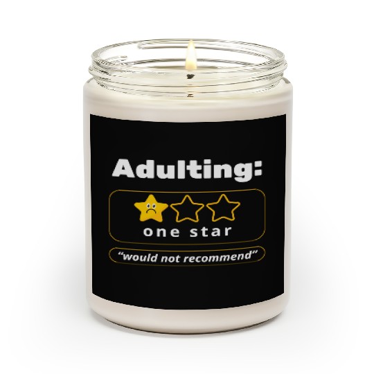 Adulting! Scented Candles