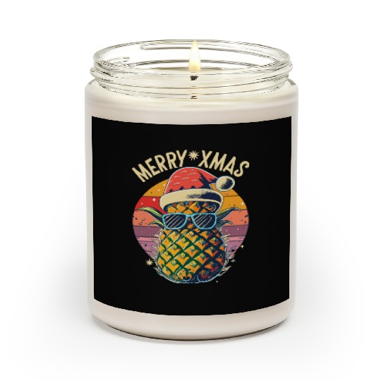 Pineapple Christmas Scented Candles