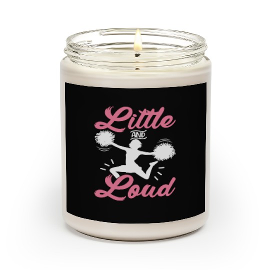Funny Cheerleading Cheerleader Cheer Squad Little Scented Candles