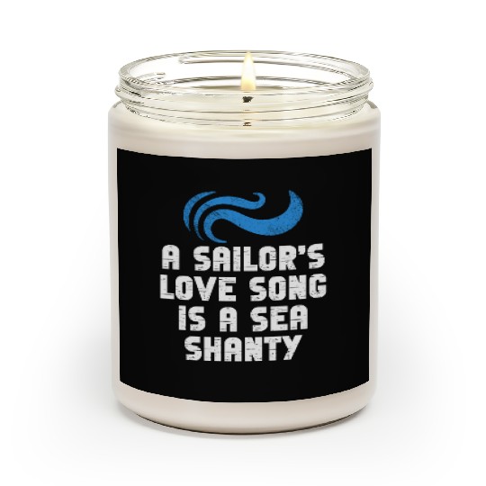 Sailor Meme Pirate Ship Ocean Sailing Scented Candles