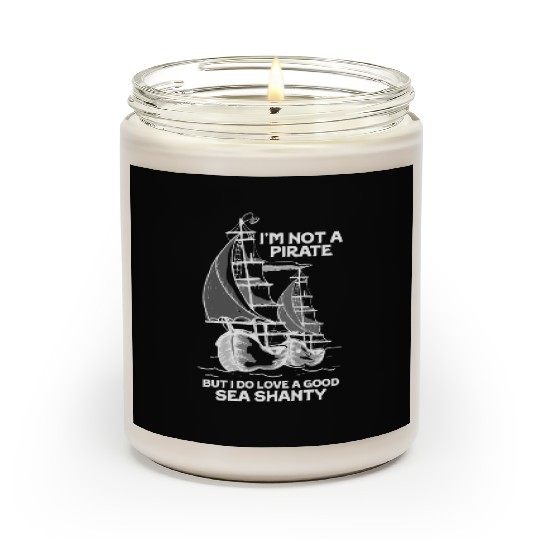 Sailor Meme Pirate Ship Ocean Sailing Scented Candles