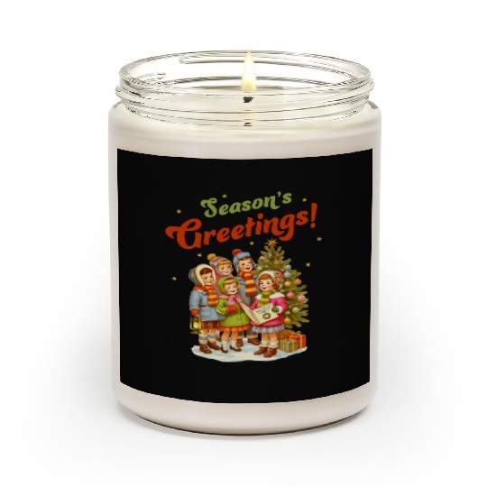 Seasons Greetings Scented Candles