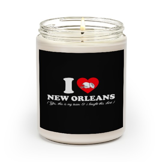 Groovy I Love New Orleans Scented Candles