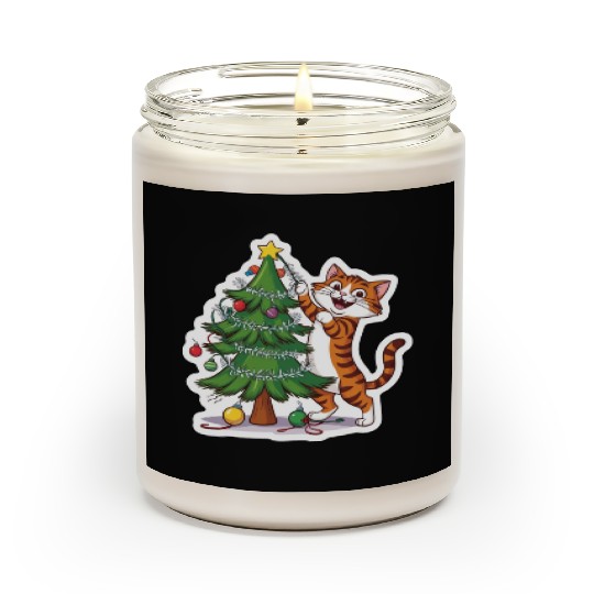 Climbing the Christmas Spirit Scented Candles