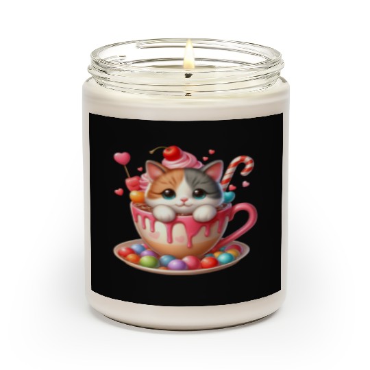 Valentines Retro, Valentine Day Scented Candles