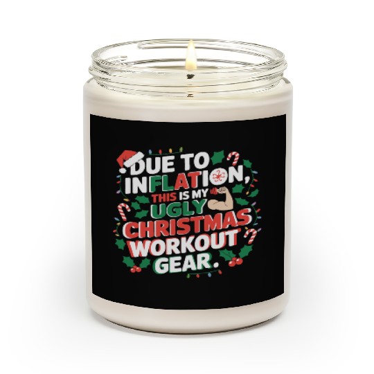 Inflation-Proof Christmas Workout Scented Candles