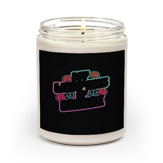 My Weapons of Choice KickBump ‎Youth Adult Funny Scented Candles