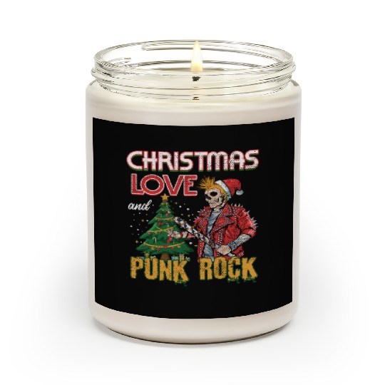 Rocky Christmas: Santa Claus Concert In Punk Rock Scented Candles