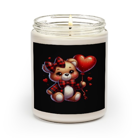 Valentines Retro, Valentine Day Scented Candles