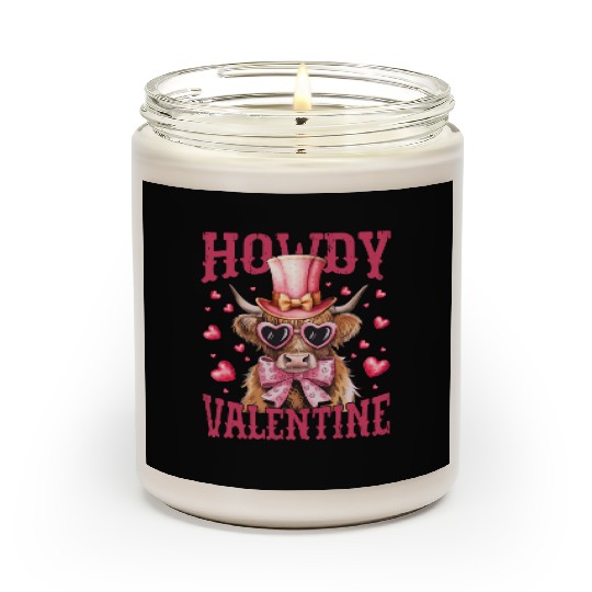 Howdy Valentine Scented Candles