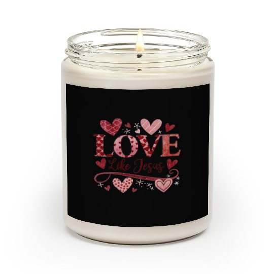 Valentines Day, Valentine Retro Scented Candles
