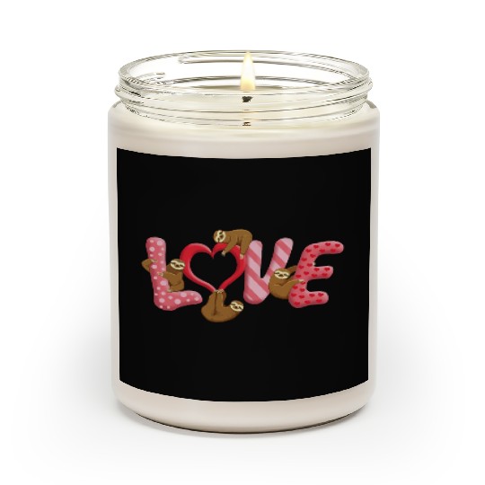 Valentines Day, Valentine Retro Scented Candles