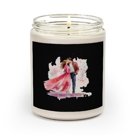 Valentines Day, Valentine Retro Scented Candles