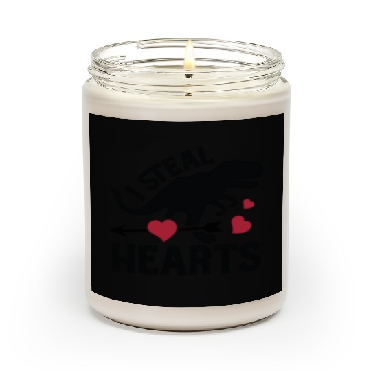 Valentines Retro, Happy Valentine Day Scented Candles