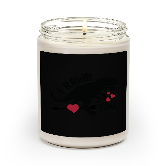 Valentines Day, Valentine Retro Scented Candles