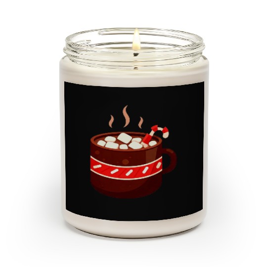 Cozy Hot Chocolate Mug Design Scented Candles