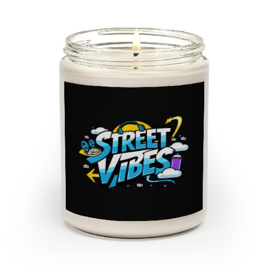 Street Vibes Scented Candles: Urban Art & Youth Energy