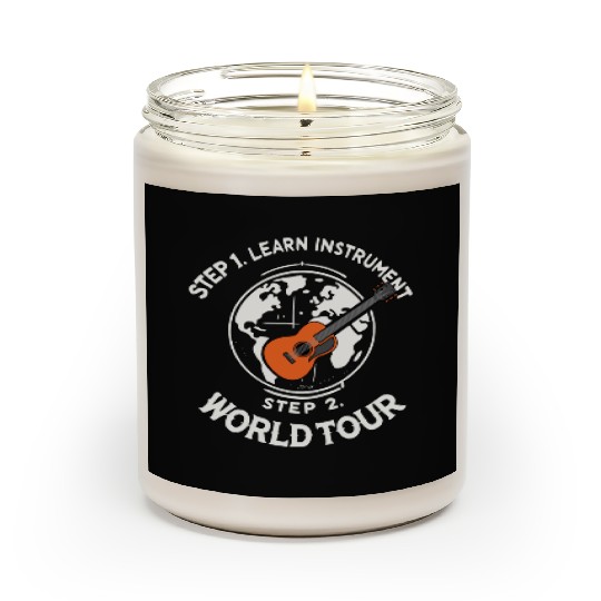 Step 1 Learn instrument Step 2 World Tour Scented Candles