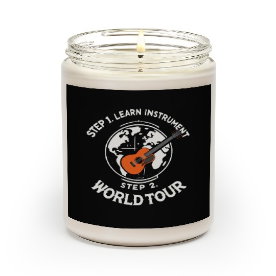 Step 1 Learn instrument Step 2 World Tour Scented Candles