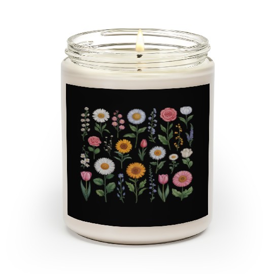 Wildflowers Scented Candles