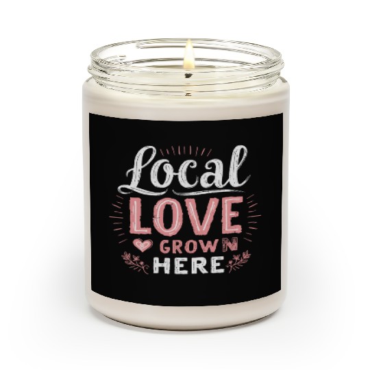 Farmers Market Vendor Fresh Produce and Local Scented Candles