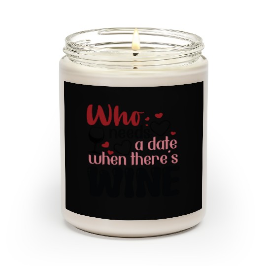 Valentines Day, Retro Valentine, Coquete Valentine Scented Candles