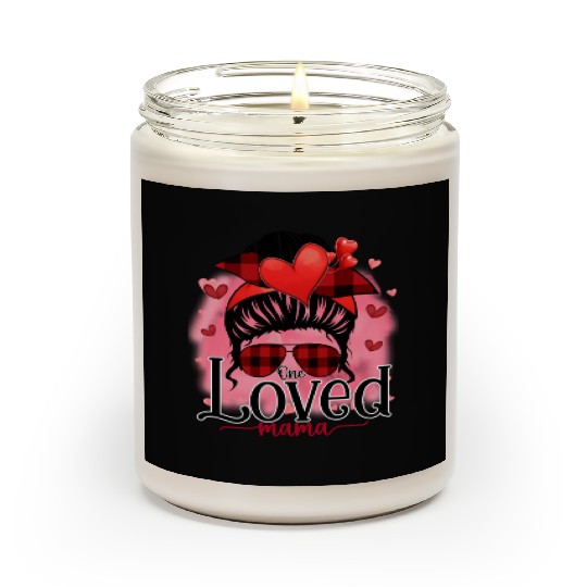 One Loved Mama, Valentines Retro, Valentines Day Scented Candles