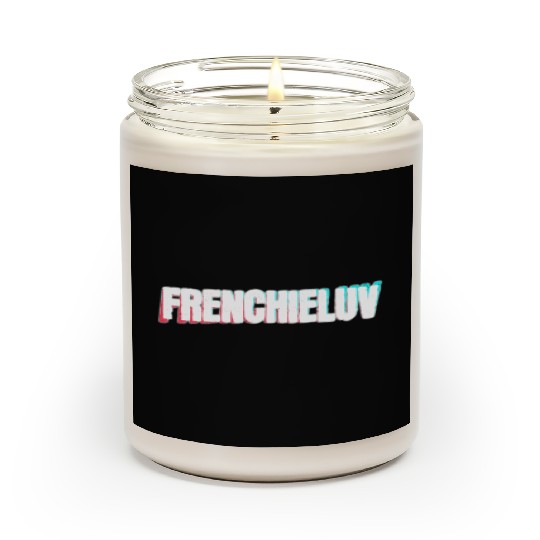 Frenchie Love Scented Candles