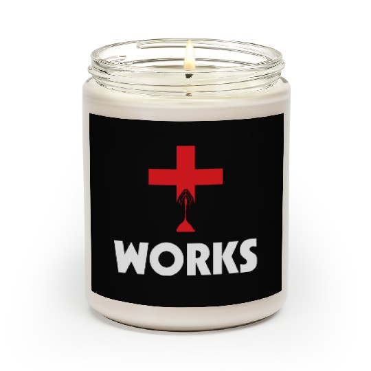 Prayer Works Love Jesus Christian Christmas Scented Candles