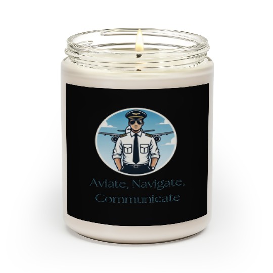 Aviate, Navigate, Communicate - Scented Candles for Pilots