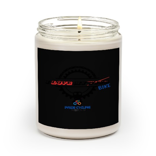 Scented Candles LOVE MY WIFE /BIKE