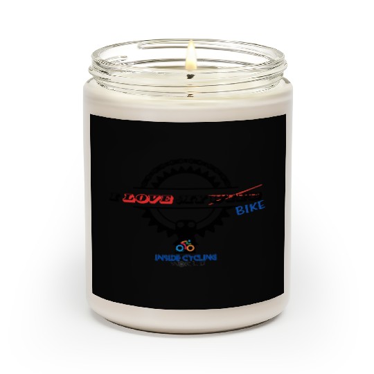 Scented Candles LOVE MY WIFE /BIKE