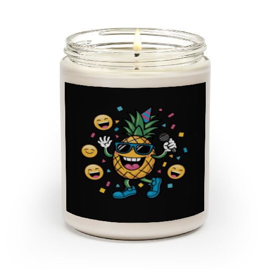 Pineapple Fruit Is Singing Scented Candles