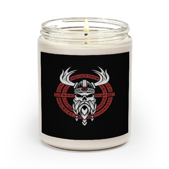 Asatru Valhalla Scandinavian Pride Norsemen Viking Scented Candles