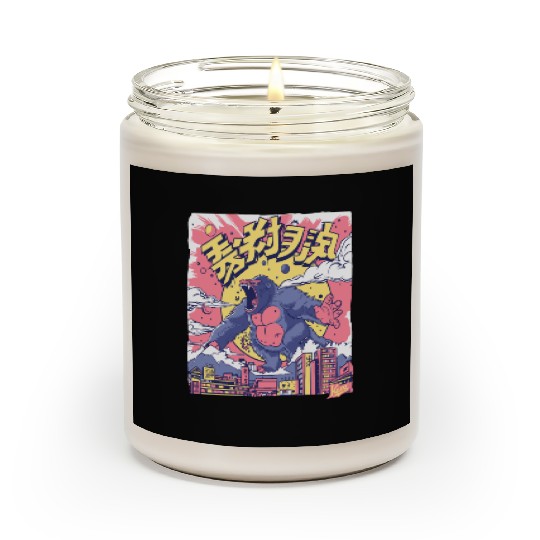 Kaiju Gorilla – Neon City Rampage Scented Candles